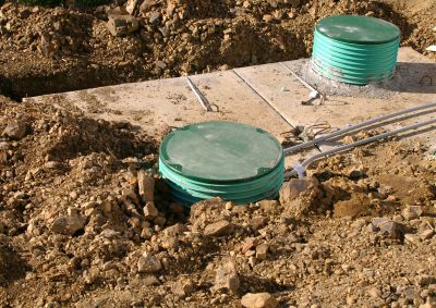 Septic System Installation Site