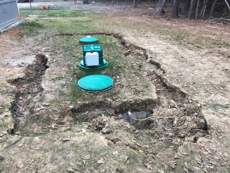 Aerobic Sewage Installation in San Antonio, TX